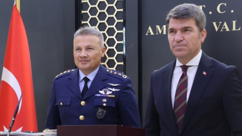 Tuğgeneral Alper Gezeravcı Merzifon'da Göreve Başladı