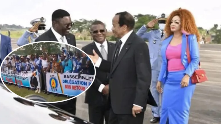 Cameroon Cumhurbaşkanı Paul Biya 74 Gün Sonra Yaounde'ye Döndü