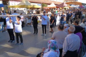 Karacasu'da 14,7 metre