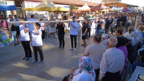 Karacasu'da 14,7 metre