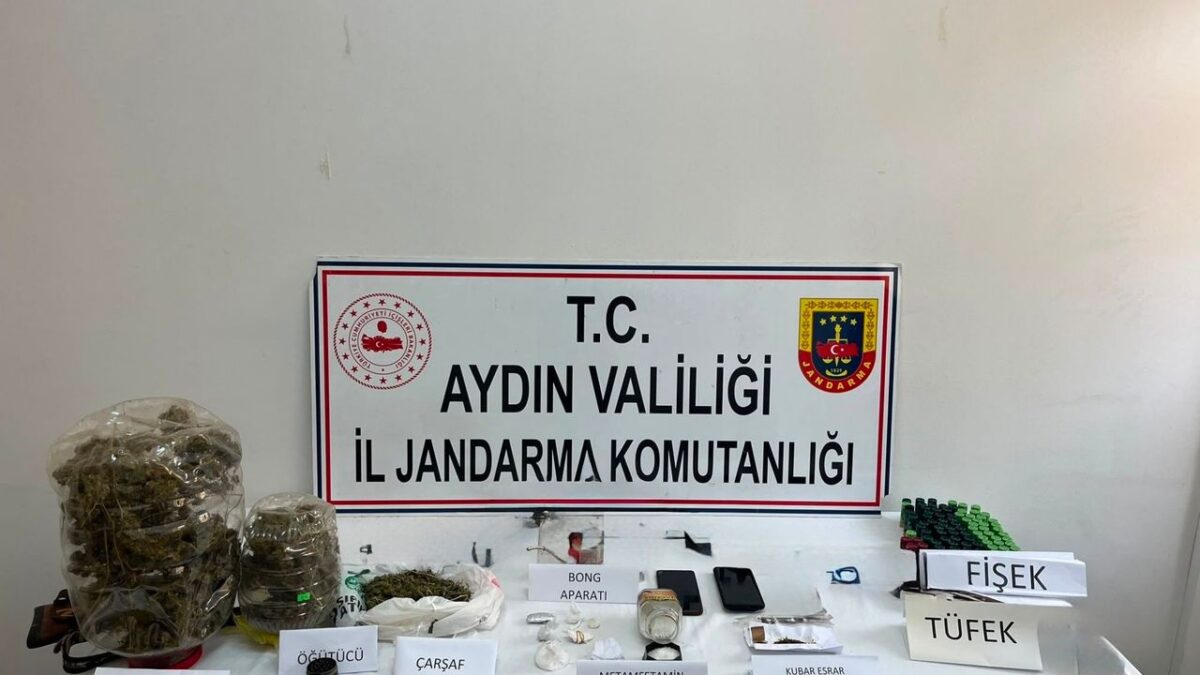Kuşadası’nda Uyuşturucu Operasyonu: