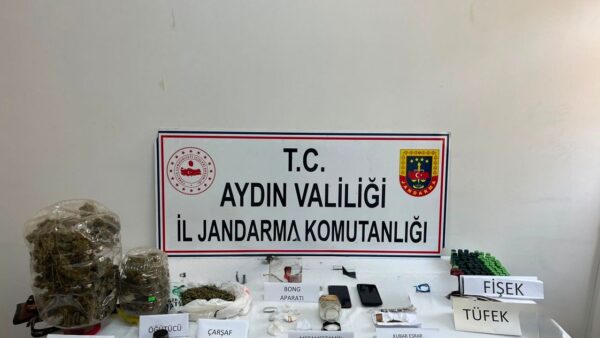 Kuşadası’nda Uyuşturucu Operasyonu: