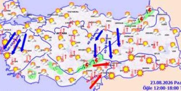Meteoroloji'den Uyarı: Hava Sıcaklıkları Artıyor, Rüzgar Sert Esecek - Fotoğraf 2