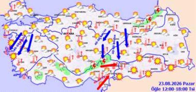 Meteoroloji'den Uyarı: Hava Sıcaklıkları Artıyor, Rüzgar Sert Esecek - Fotoğraf 2