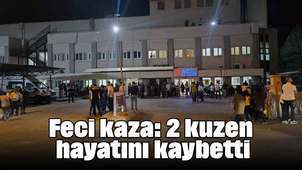 Siirt Kurtalan'da Feci Trafik Kazası: 2 Kuzen Hayatını Kaybetti