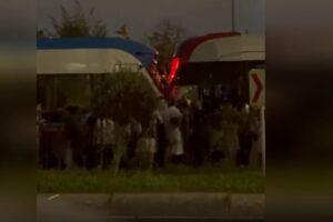 Zeytinburnu'nda İki Tramvay