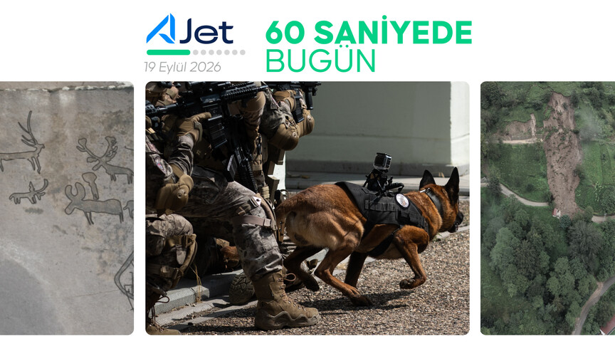 AA 19 Eylül Gündemini '60 Saniyede Bugün' İle Servis Etti