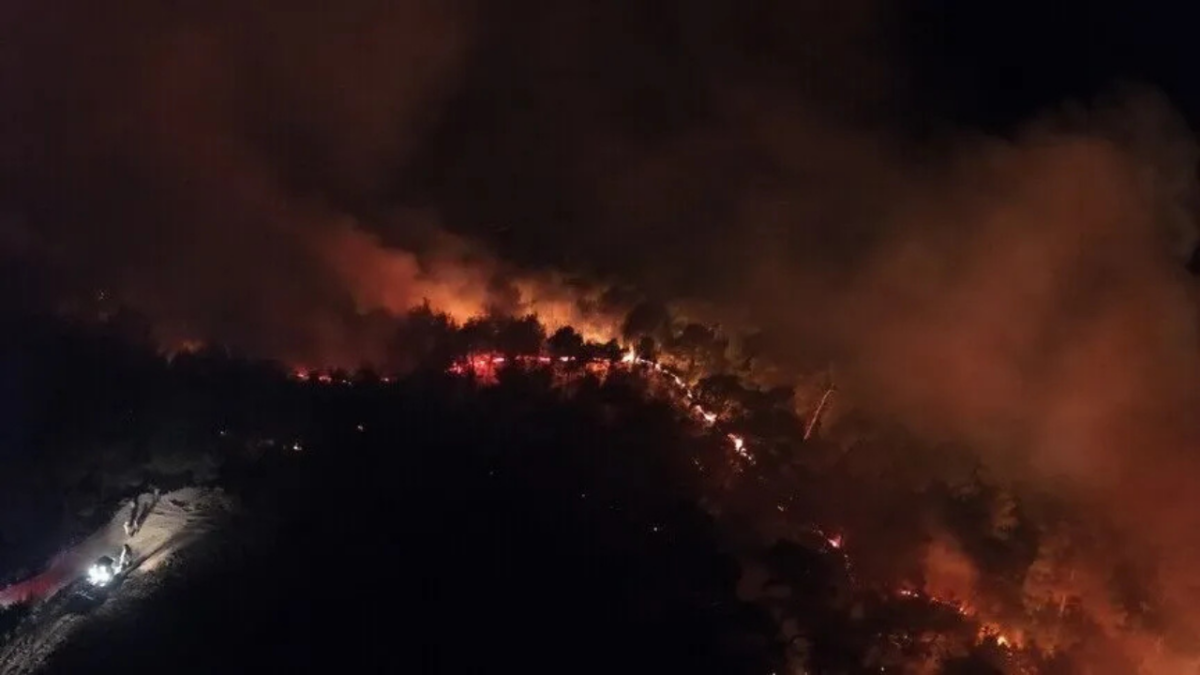 Antalya'da Orman Yangını
