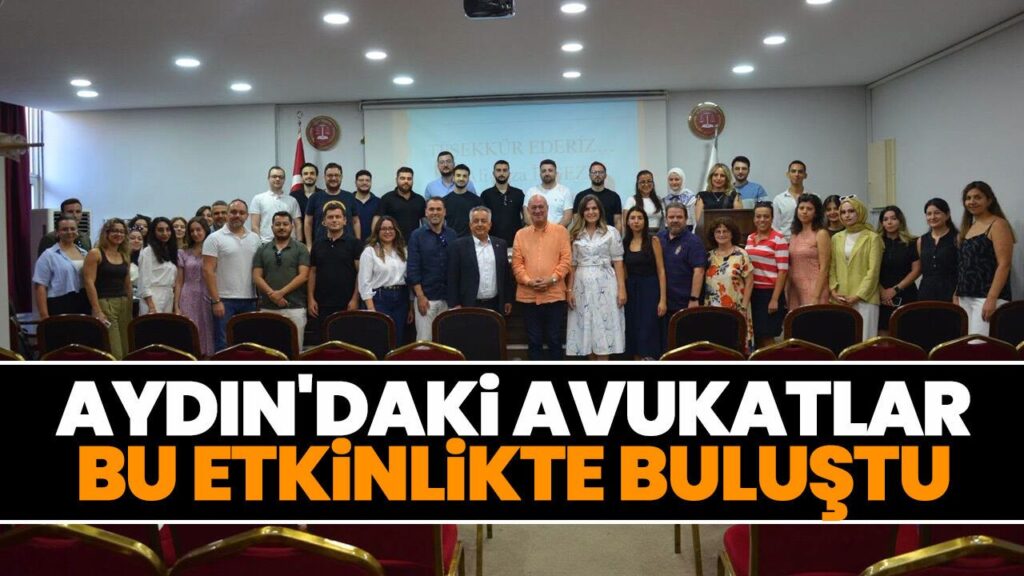 Aydın Barosu ve TBB'den Avukatlara Kritik Eğitim Semineri