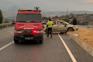 Aydın Çine'de Trafik