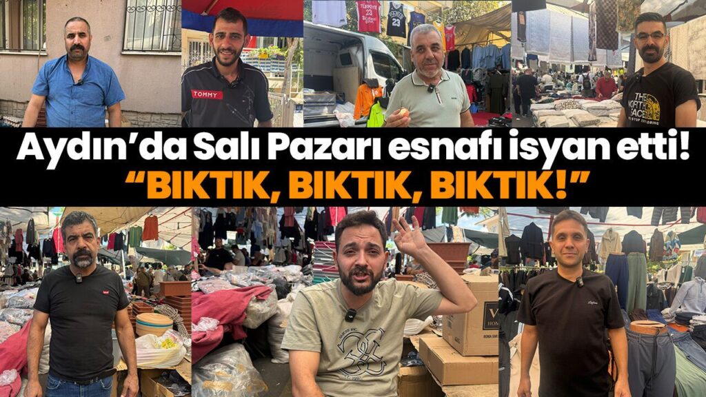 Aydın Efeler Salı Pazarı’nda Esnaf Hırsızlığa Karşı İsyan Etti