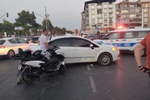 Aydın’da Kırmızı Işıkta