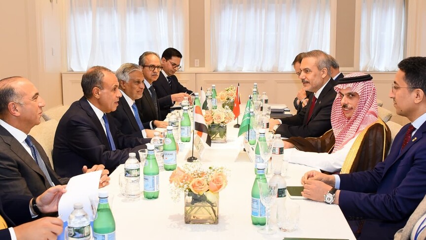 Bakan Fidan New York'ta Mısır, Pakistan ve Suudi Arabistan Dışişleri Bakanları ile Toplantı