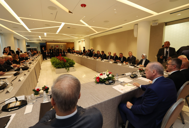Cumhurbaşkanı Erdoğan, JFK Havalimanı'nda ABD'den ayrıldı