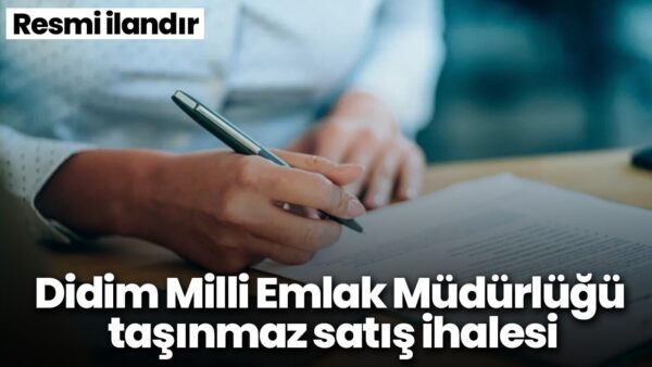 Didim'de Hazine Taşınmazları
