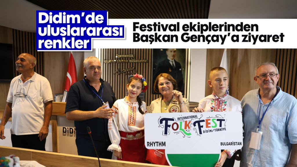 Didim’de Uluslararası Renkler: Festival Ekipleri Ziyaret