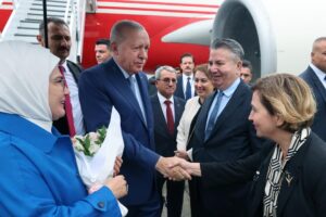 Erdoğan, ABD Türkevi'nde