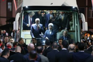 Erdoğan, Güneysu'da Hemşehrileriyle
