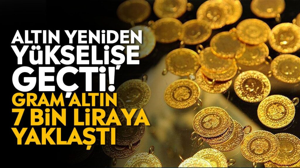 Fed Açıklamasıyla Altın Fiyatları Yükseldi: Gram Altın 6.969 TL