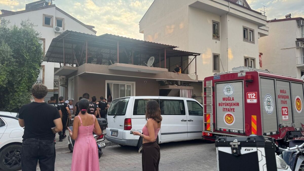 Fethiye'de Asansör Boşluğuna