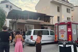 Fethiye'de Asansör Boşluğuna