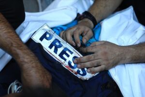 Gazze'de 262 Gazeteci