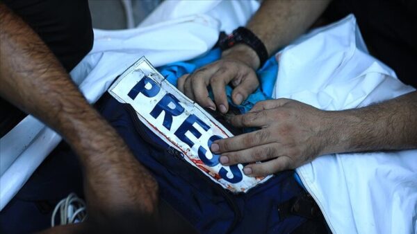 Gazze'de 262 Gazeteci