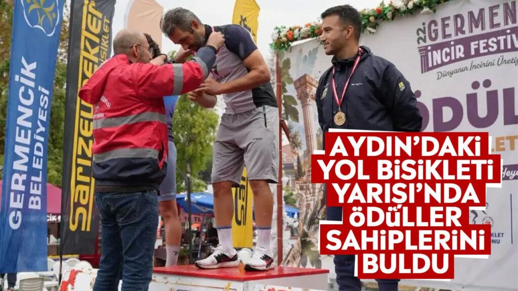 Germencik'te Yağmur Altında Pedal Heyecanı: Ödüller Verildi