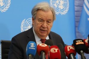 Guterres, Batı Şeria'nın