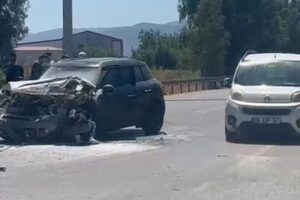 İncirliova-Koçarlı Yolunda Trafik