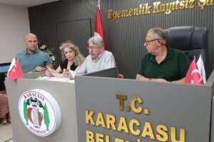Karacasu Belediye Meclisinde