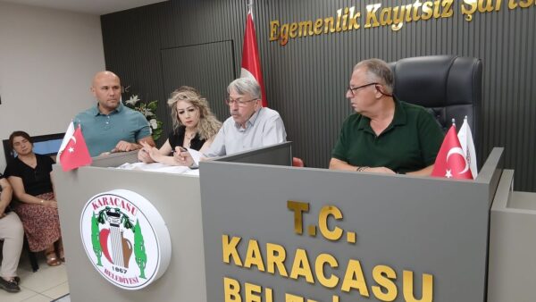 Karacasu Belediye Meclisinde