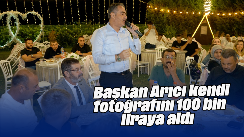 Koçarlı Belediye Başkanı Özgür Arıcı 100 Bin Lira Fotoğraf Satın Aldı