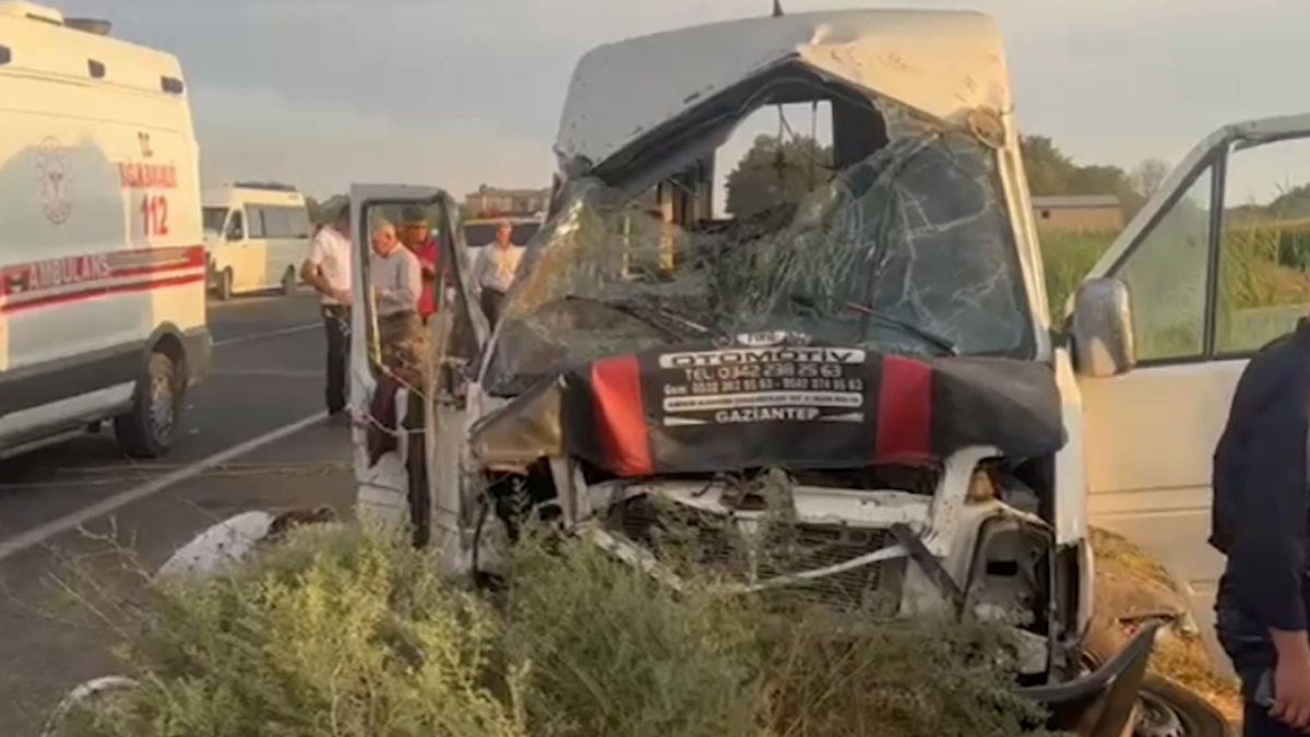 Koruklu Mahallesi’nde Minibüs