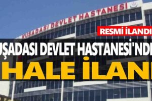Kuşadası Devlet Hastanesinde