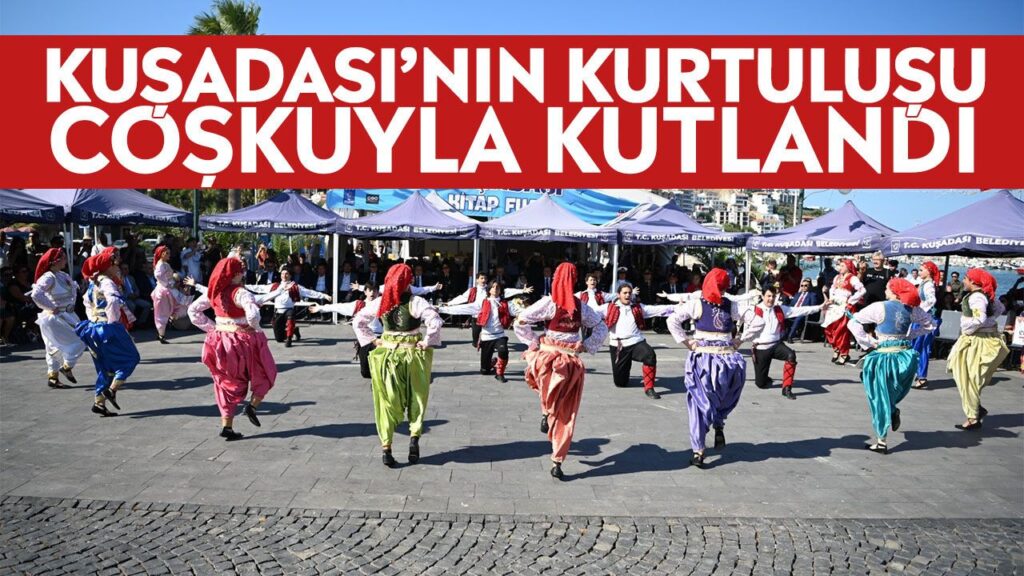 Kuşadası'nın 104. Kurtuluş Yıl Dönümü Törenlerle Kutlandı