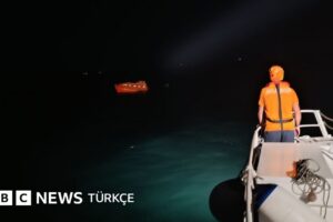 Marmara'da Çarpışan Gemi