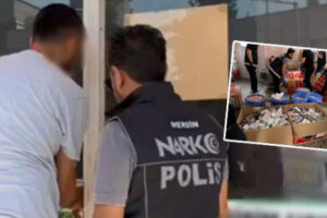 Mersin'de Fırından Variller