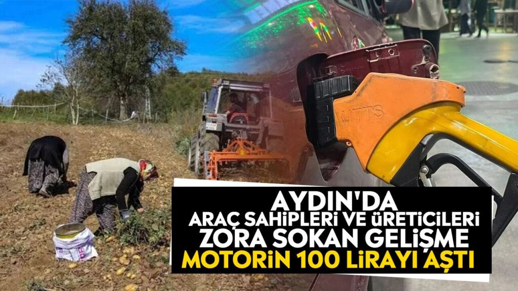 Motorin Fiyatlarında 4,09 TL Düşüş: Aydın'da 100 Lira Altına Gerildi
