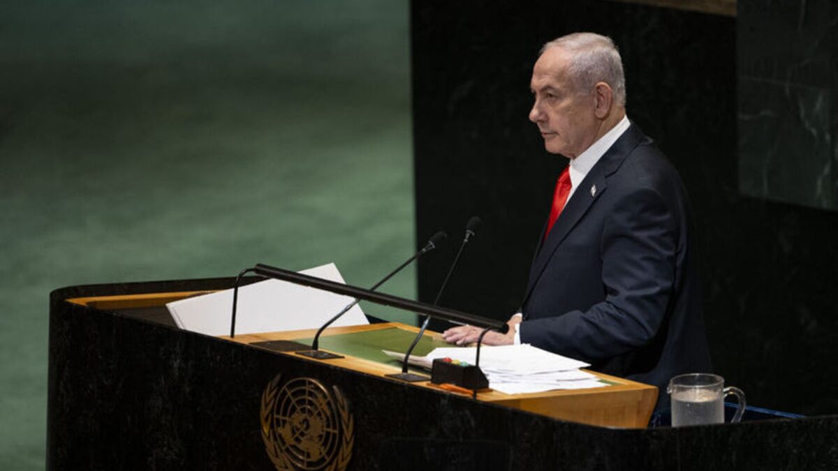 Netanyahu'nun BM Konuşması