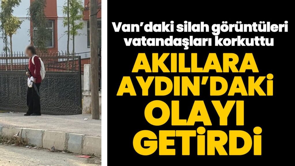 Okul Çevrelerinde Silah Tehlikesi: Van ve Aydın'da Kritik Süreç