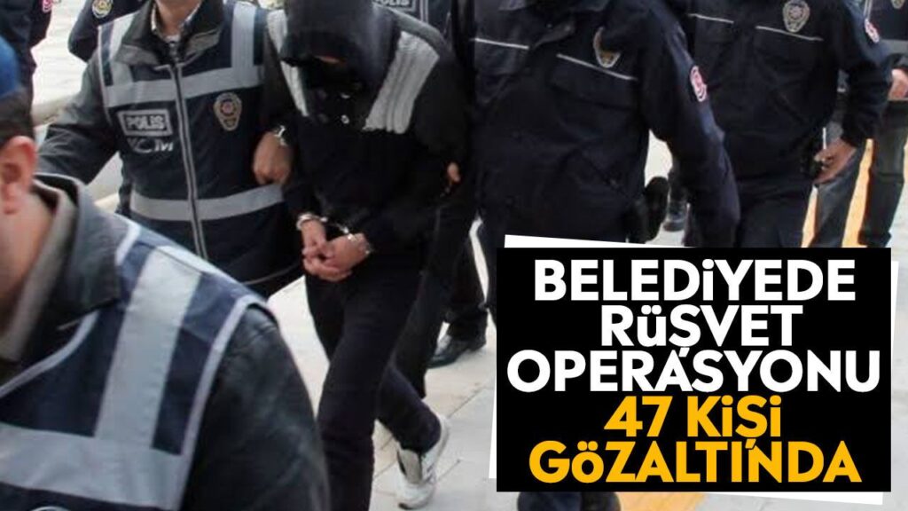 Seferihisar’da Rüşvet Operasyonu: 47 Şüpheli Gözaltında, Bir Şüpheli Kaçıyor