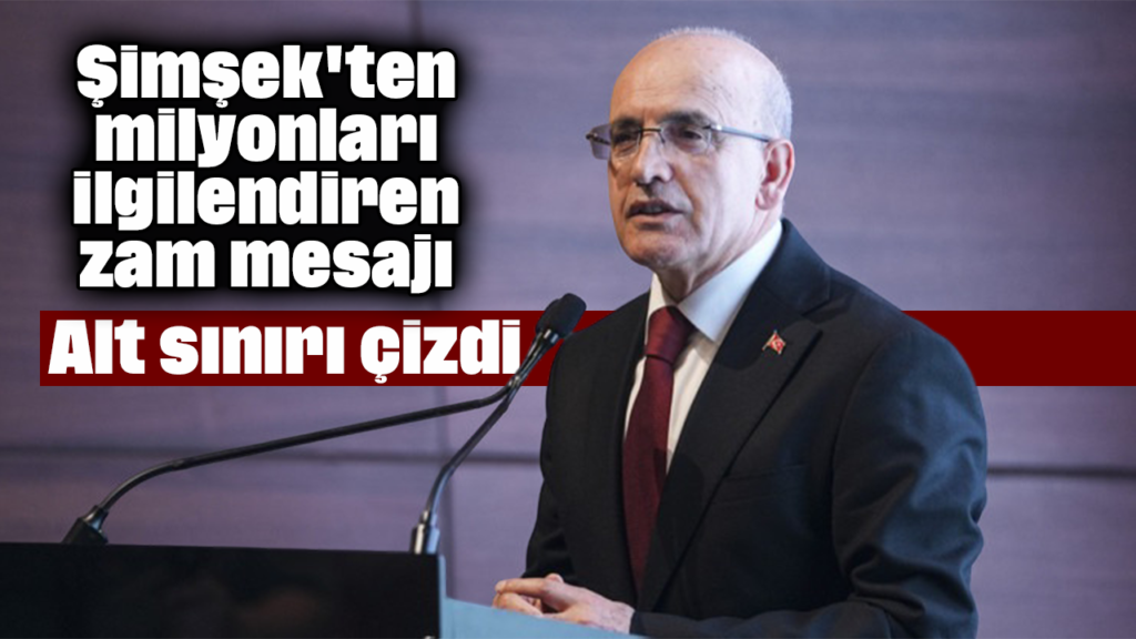 Şimşek'ten Zam Mesajı: Enflasyon Alt Sınırına Çıktı