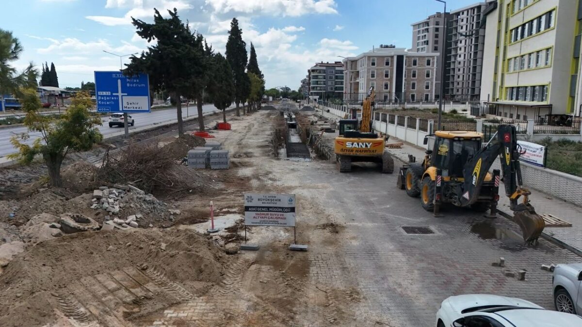 Söke’de Yağmur Suyu