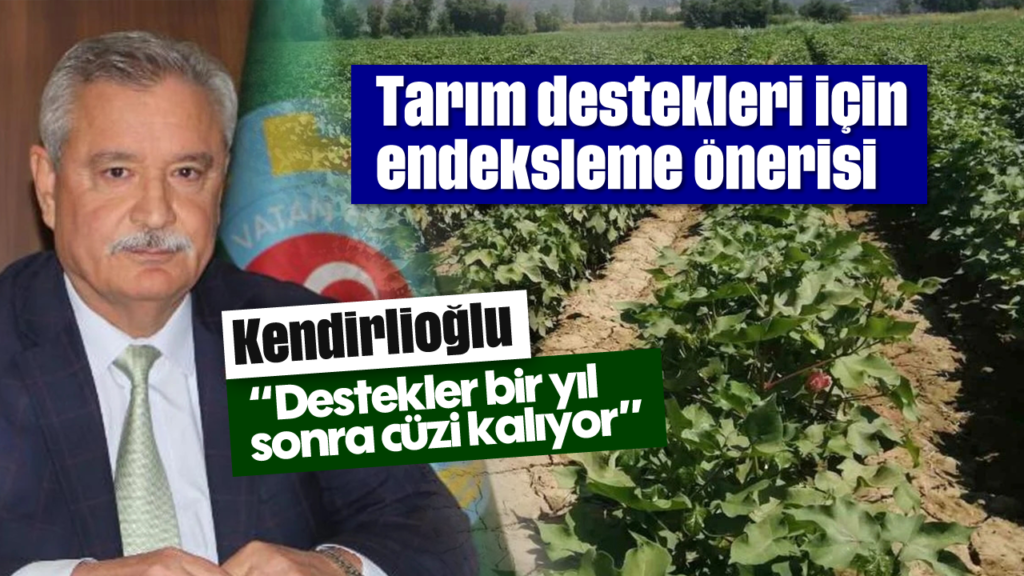 Tarım Destekleri Endeksleme Önerisi: Aydın Efeler’de Uyarı