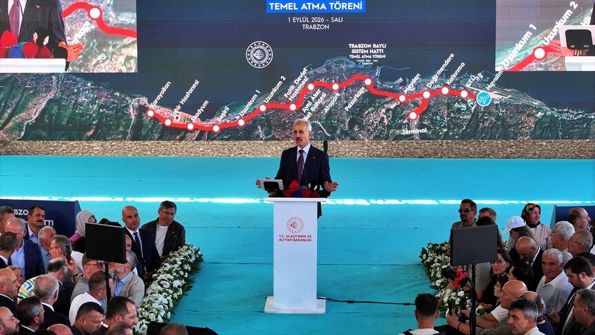 Trabzon Raylı Sistem Hattı Temel Atıldı: Şehir İçine Hızlı Nefes