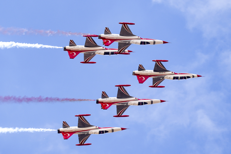Türk Yıldızları Teknofest Güneydoğu’da Gökyüzünü Salladı