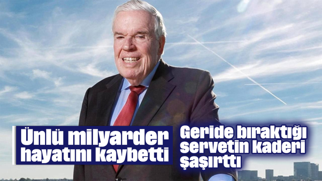 Ünlü Milyarder Klaus-Michael Kühne Vefat Etti: Serveti Ne Olacak?