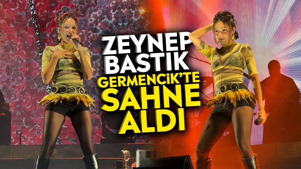 Zeynep Bastık Germencik İncir Festivali’nde Sahne Aldı