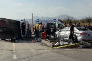 Afşin’de Milletvekili Konvoyu